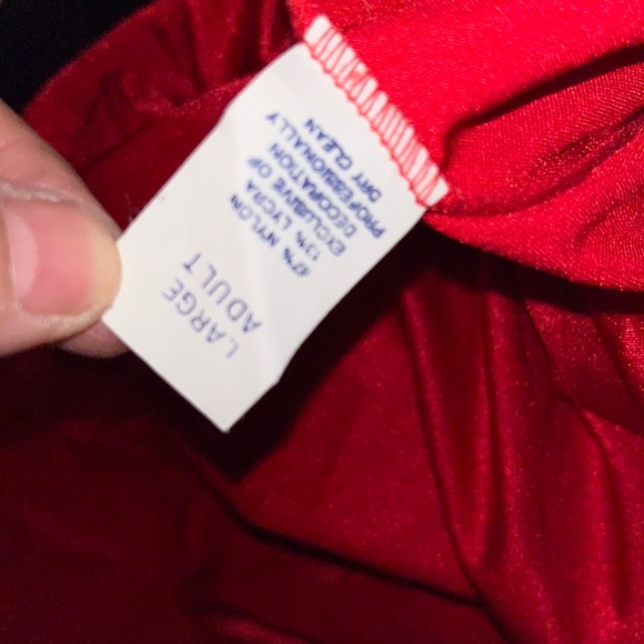 Halloween Ruby Red Sequins 2 piece costume - Picture 7 of 8